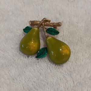 Vintage pear pin